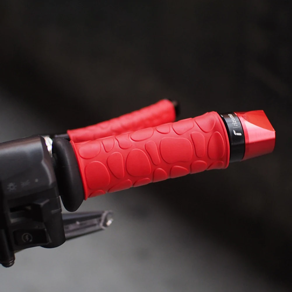 4 szt. Antypoślizgowa kierownica motocykla Grip sprzęgła hamulcowe pokrowiec na dźwignię Protector miękkie wygodne w chwytaniu