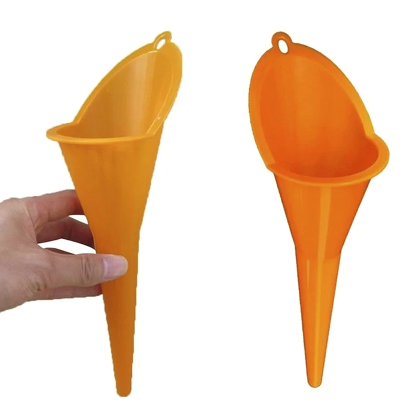 Long-nosed funnel Motorcycle Car support-free multifunctional thickened plastic refueling funnel Auto Motorcycle parts