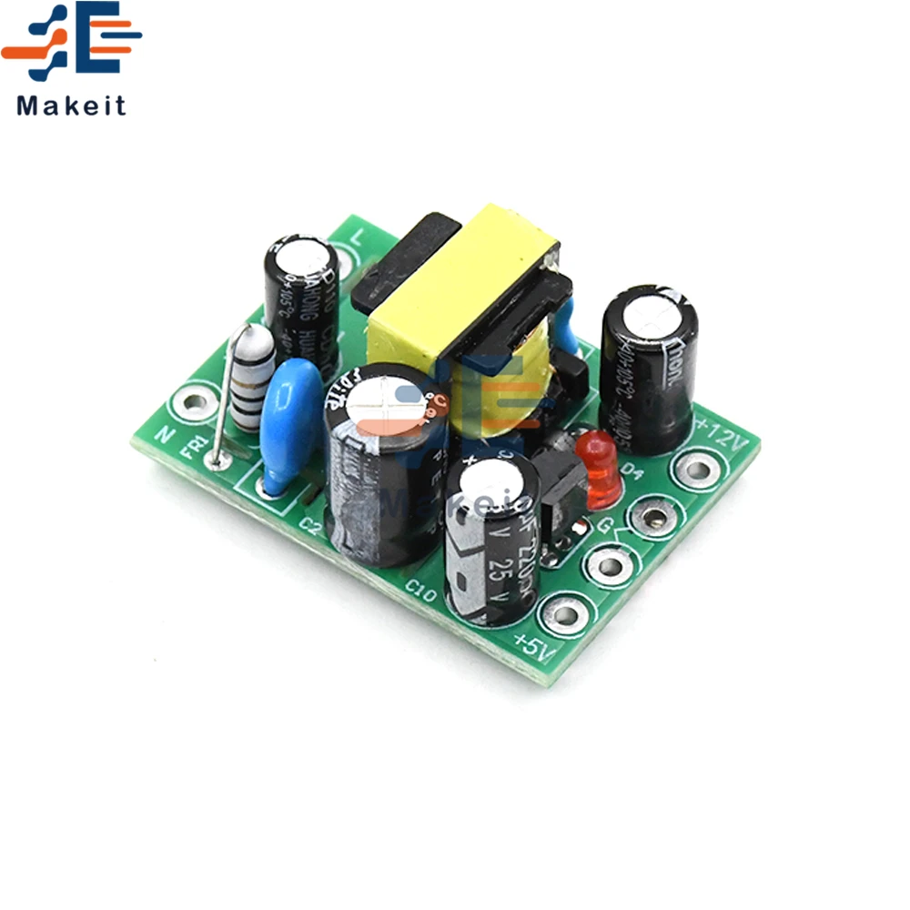 AC-DC معزولة التبديل وحدة امدادات الطاقة ل اردوينو AC-DC باك تنحى وحدة AC110 ~ 240 فولت بدوره DC5V/12 فولت 100mA/500mA 0.5 واط/6 واط
