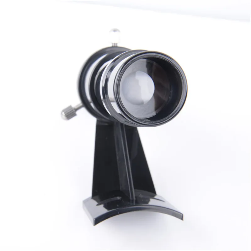 Agnicy 5X24mm Single Cylinder Optical Finder Mirror with Bracket Astronomical Telescope Accessories