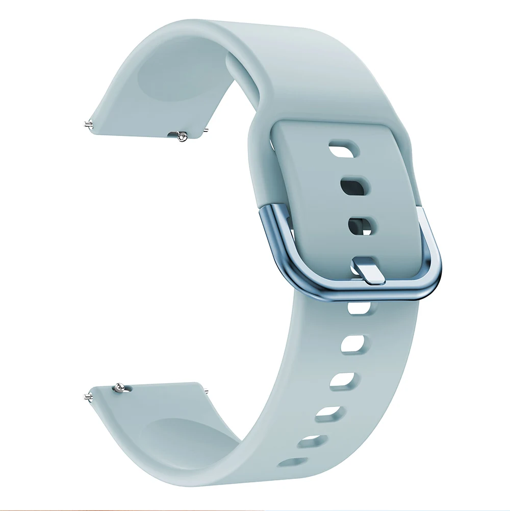 For Samsung Galaxy Watch 3 41MM 45mm Strap Band 20MM 22mm Silicone Wristband Bracelet WatchStrap For Huami Amazfit GTS GTR 2 2e