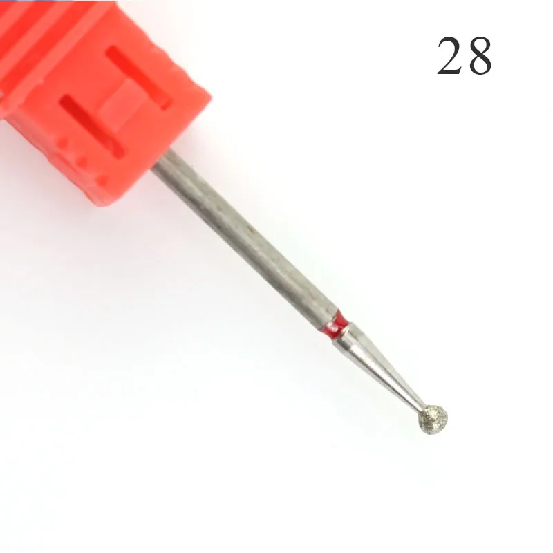 Diamond Nail Drill Bits Electric Manicure Machine Milling Bit Cuticle Accessories Rotary Burr Mills Cutter Nail Remover Tools