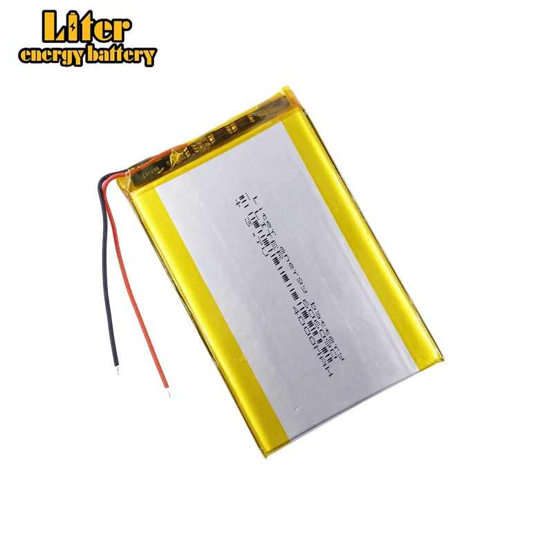 3.7v 4000mAh 606090 Rechargeable Lipo Battery For GPS MP4 Camera Power Bank Tablet Electric Toys PAD DVD Lithium Polymer Battery