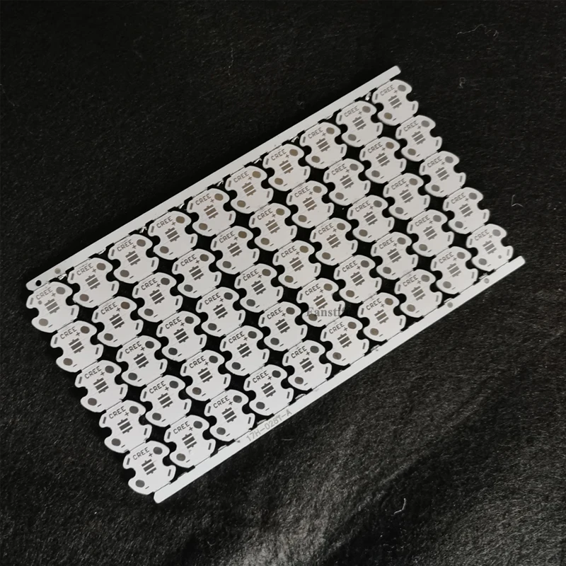 PCB de support en aluminium pour XPE, XTE, Xaf, carte lumineuse LED haute puissance, 3W, 5W, 16mm, 3535