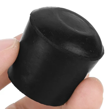 Gummi Möbel Fuß Tisch Stuhl Bein Ende Caps Covers Tipps Boden Protektoren Stick Rohr Schläuche Ende Abdeckung Caps 14mm 25mm