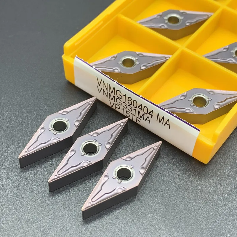 VNMG160404 VNMG160408 MA UE6020 VP15TF US735 inserto in metallo duro VNMG 160404 utensile per tornitura esterno CNC inserto per tornitura di alta qualità