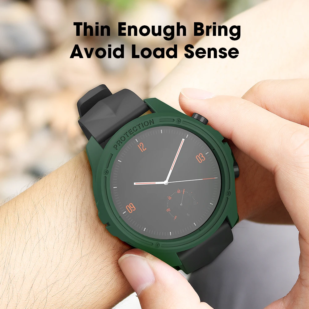 SIKAI-funda para Ticwatch C2, carcasa dura de PC, Protector de pantalla, accesorios de reloj inteligente