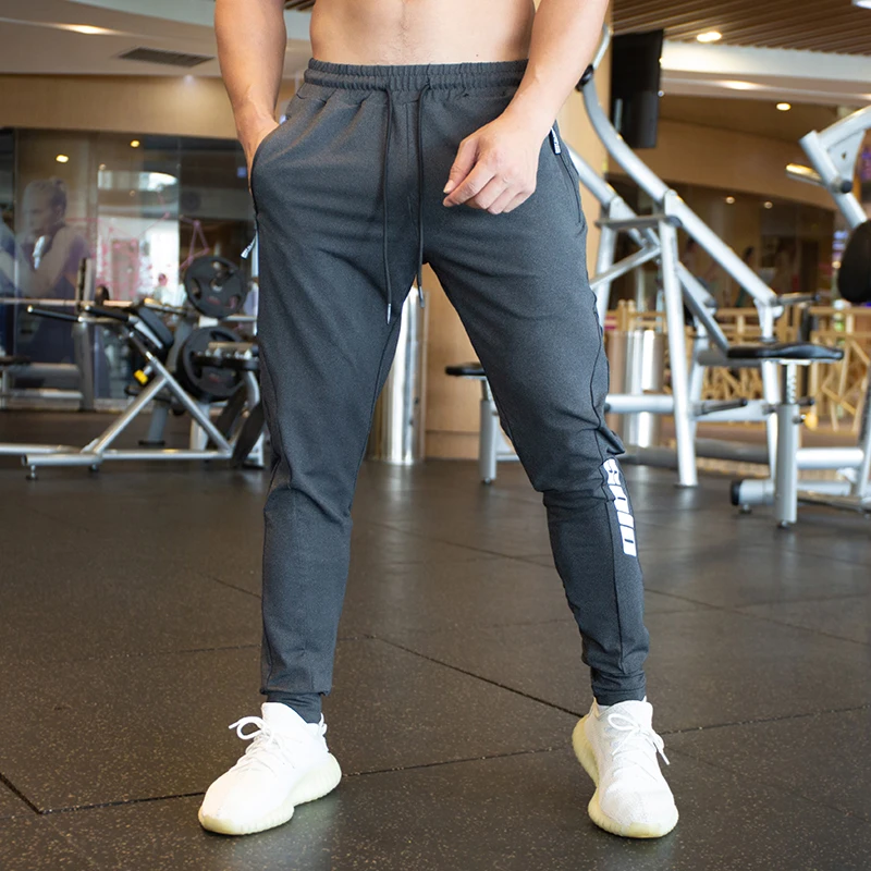 Autumn Winter Men Running Training Pants Sport Trousers Jogging soccer Basketball Gym Fitness Sports Sweatpants zipper Pocket