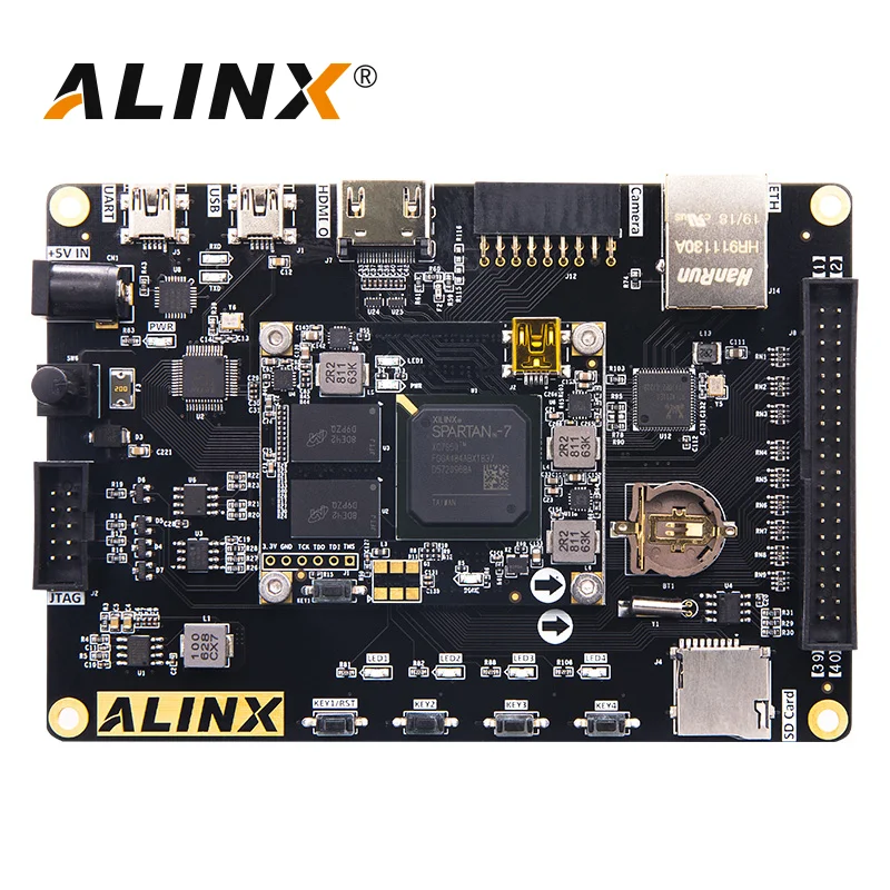 ALINX AX7050: Placa de desarrollo XILINX Spartan-7 XC7S50 VIVADO FPGA