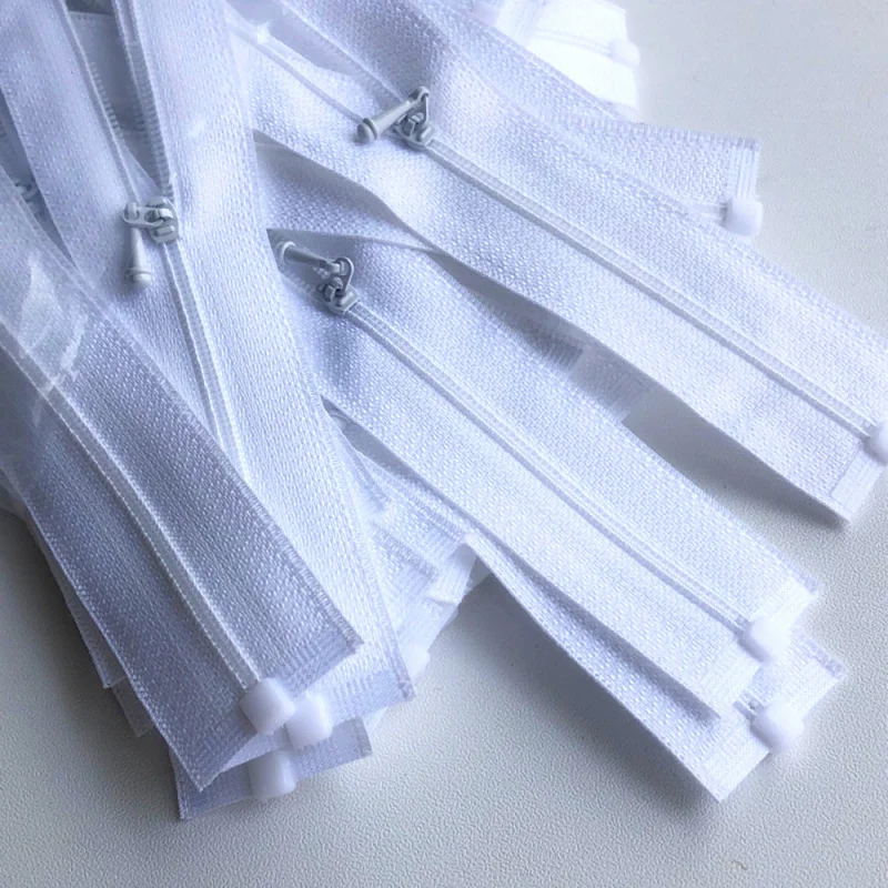 5Pcs 10cm 0 # Offene Ende Mini Zipper DIY Handgemachte Nähen Zubehör Für DIY Puppe Mantel Kleid Kleidung zipper Materialien