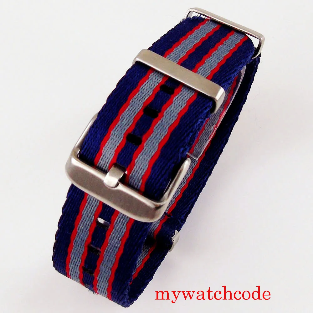 Simply Watch Accessories Cloth Watch Strap 20mm Width Fit 40mm Men's Watch Parts Pin Buckle