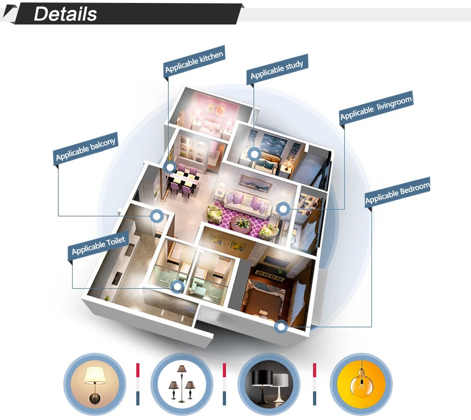 10 Stück/Lot Ampullen-LED-Lampe E27 AC 220V Glühbirnen 18W 15W 12W 9W Lampada Illas für Kronleuchter im Wohnzimmer – Detail 6