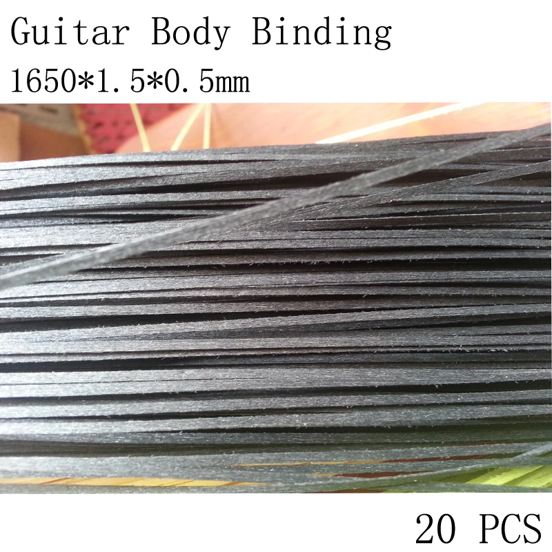 20 Pcs Guitar body Binding Guitar TOP BOARD Decorative line Solid wood of various colors