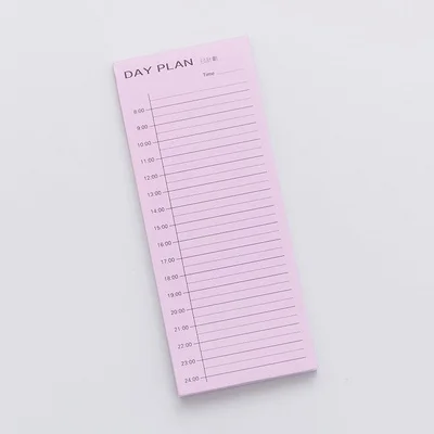 1pc 30 Sheets Simple To Do List Check List Sticky Notes Memo Padt Study Office Schedule Plan Sticky Notes N Times   Memo Pads