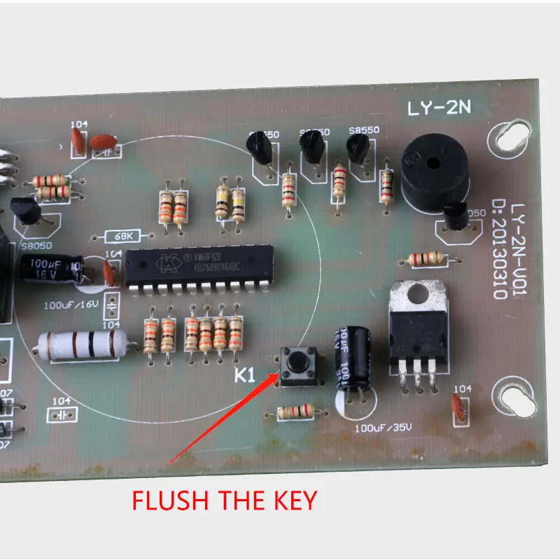 منقي مياه الكمبيوتر مجلس التحكم عرض 12 دبوس جهاز تنقية المياه اكسسوارات 24 فولت شاشة LCD شاشة مستديرة لوحة عمودية