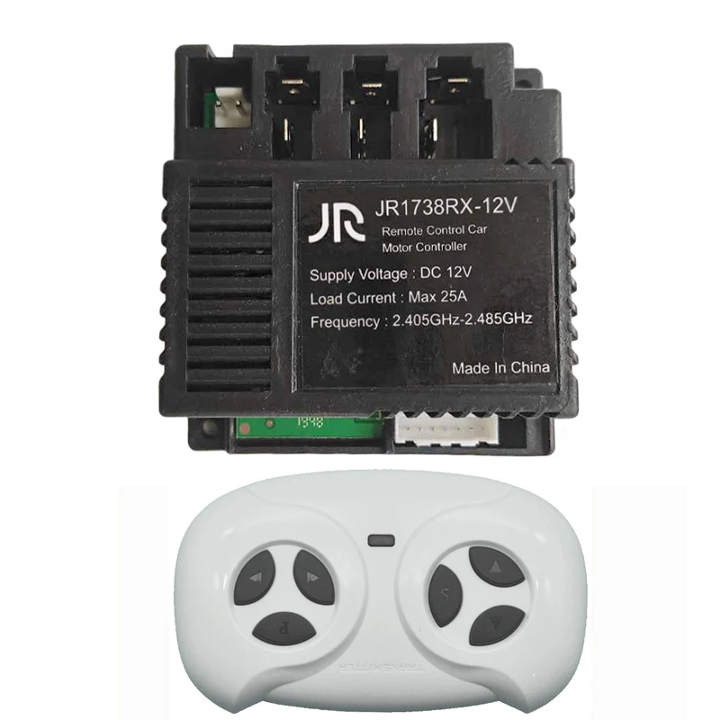 JR1738RX-12 V Receptor de Controle Remoto, Acessórios para Carro Elétrico Infantil, Brinquedo Elétrico Do Bebê, 2.4G, Bluetooth, Início Suave