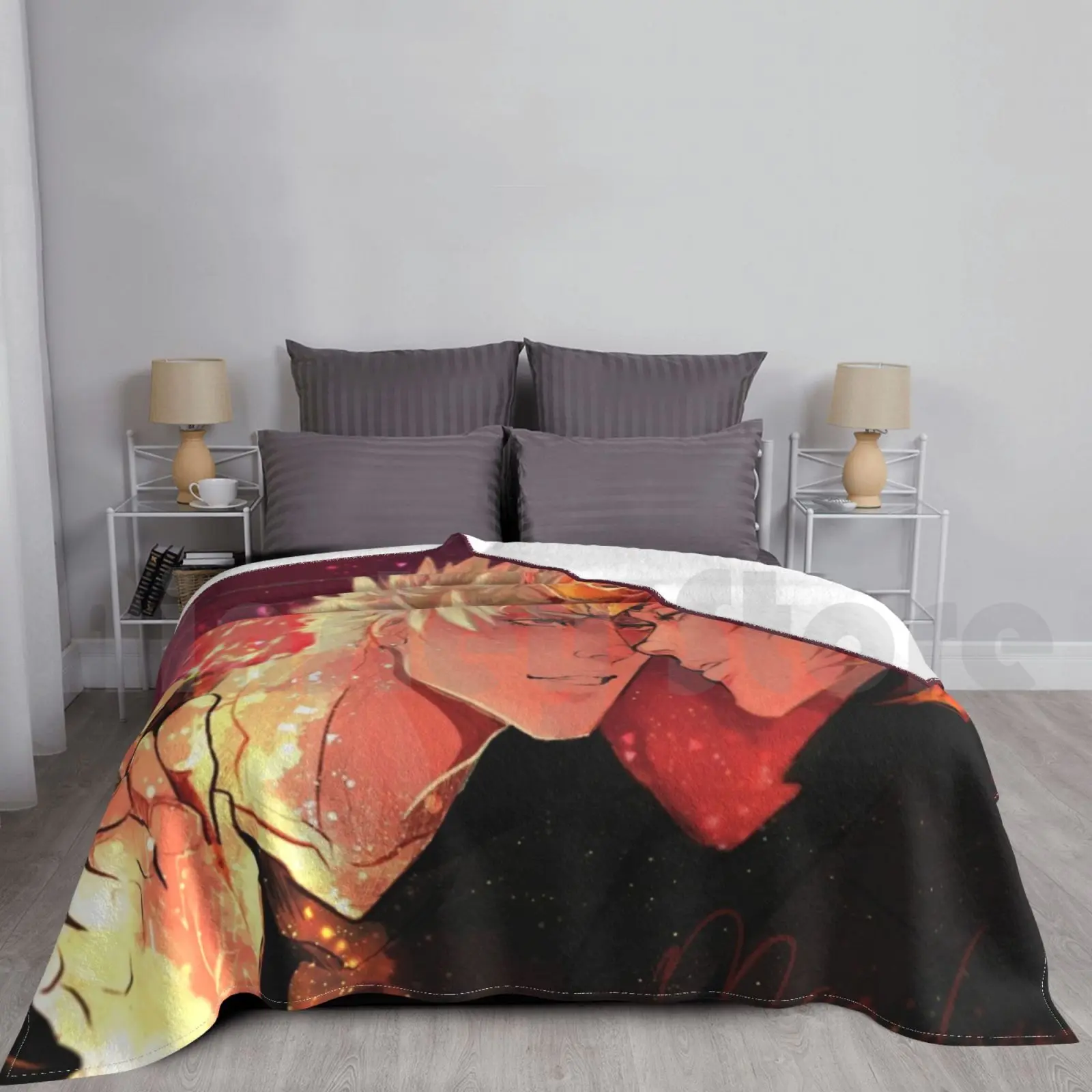 Tiene ser yo-Kiribaku manta personalizada de moda Kiribaku Bakushina Bakugou Bnha Mha Katsuki Bakugou