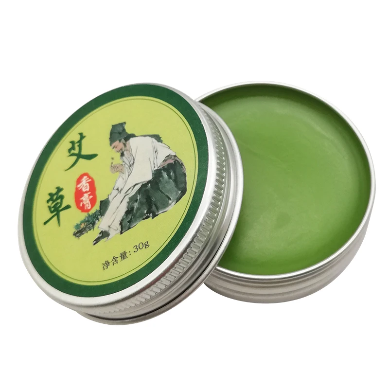 

Wormwood Ointment Cooling Oil Moxa Moxibustion Cream Anti Mosquito Headache Toothache Stomachache Dizziness Essential Balm