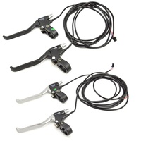 WUXING Lithium Battery Bicycle Power off Brake Lever Electric Bike Brake Power Off System Brake Handle With Cable 1.5M