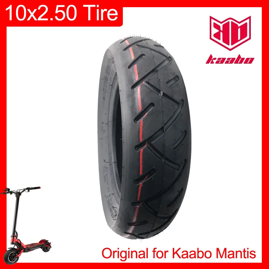 10x2.5 Inch CST Tire 2.50 Pneumatic Tyre Inner Tube Camera for Kaabo Mantis 10inch Electric Scooter