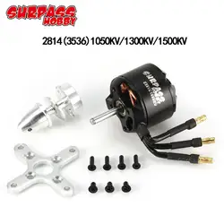 SURPASS HOBBY 2814(3536) 1500KV 1300KV 1050KV 14 Poles Brushless Motor for RC 1000g-1500g Airplane Fixed-wing Glider Warbirds