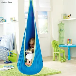 Bambino Indoor Outdoor altalena divano a sospensione sacchi a pelo tenda nido casa sull'albero amaca sedia cuscino gonfiabile ragazzi ragazza regali