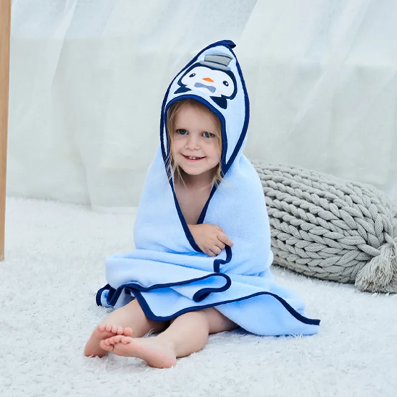 Bathrobe Cloak Newborn Infant Cotton Beach Towel Air-conditioning Blanket Absorbent Quilt Soft Bedding Baby Bathing Accessories