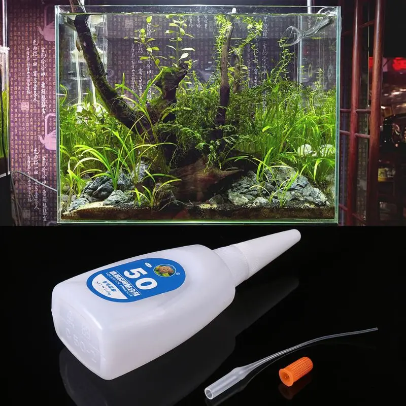 Aquarium กาวหญ้ากาวปลาถังปะการัง Moss Instant กาวเจลอุปกรณ์เสริมถังปลา