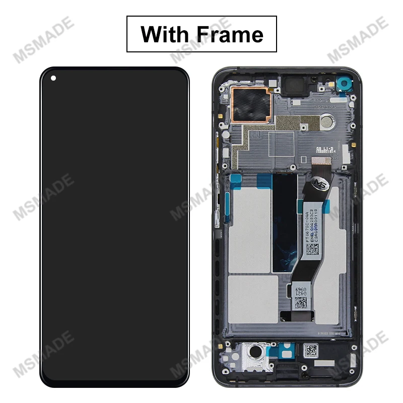 Pantalla LCD de 6,67 pulgadas para Xiaomi Mi 10T, 5G, 10T Pro, 5G, M2007J3SY, M2007J3SG, Redmi K30s, M2007J3SC, piezas de repuesto