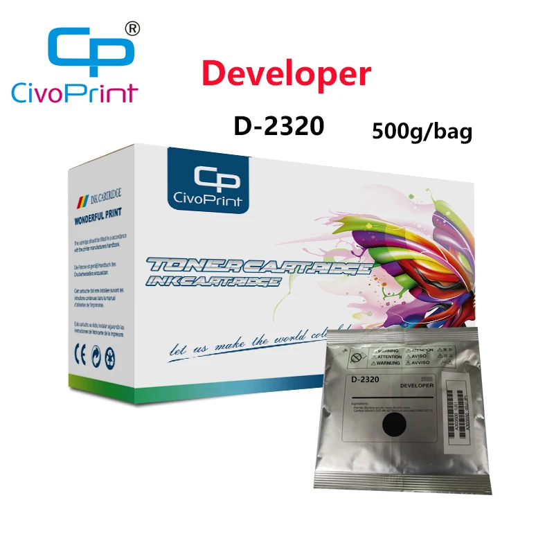 Civoprint 6LJ50841000 D-2320 high quality Black Developer for Toshiba E-STUDIO 163 165 205 166 167 203 206 207 230 232 233 237