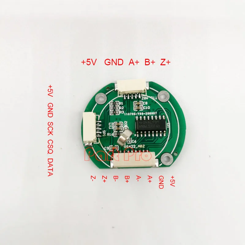 

Custom Magnetic Encoder, Angle Sensor, TLE5012B, High Precision 15 Bit, ABZ, SPI, RS422