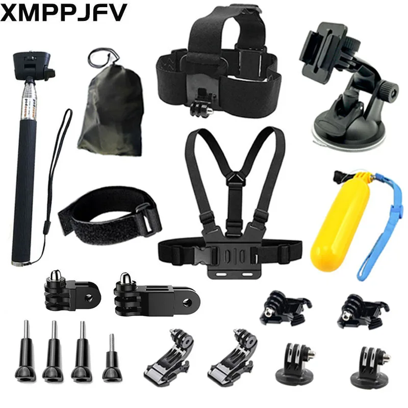 XMPPJFV Accessories Kit for Gopro Hero 10 9 8 7 6 5 4 Action  Accessories Chesty Strap for Yi 4K SJCAM EKEN AKASO DBPOWER Vantop