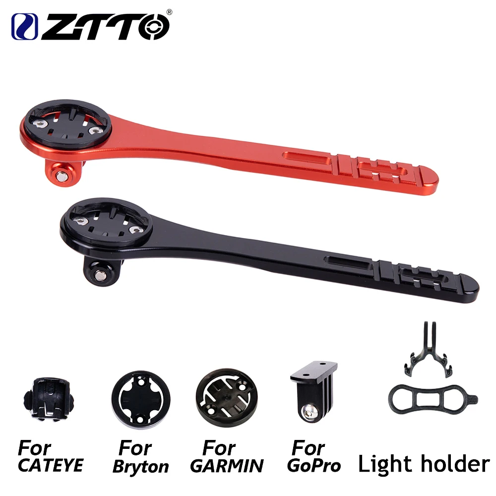 ZTTO Fahrrad-Out-Front-Aluminium-Computerhalterung GPS-Halterung Taschenlampenständer Robuster Kameraständer für Rennräder 25,4 31,8mm – Detail 12