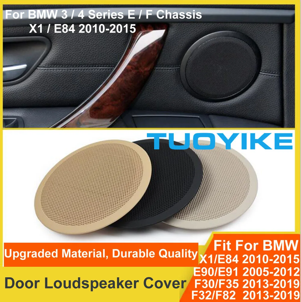 

LHD RHD Interior Door Horn Loudspeaker Audio Sound Cover For BMW X1 E84 3/4 series E90 E91 F30 F35 F31 F34 F32 F33 F36 F82 F83