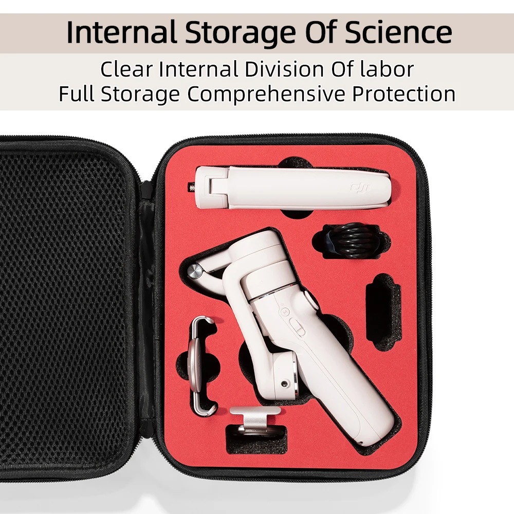 أكياس التخزين ل DJI OM 5 الأسود دائم حمل حقيبة ل DJI OM5/oomo المحمول 5 يده Gimbal اكسسوارات بسيطة المحمولة حقيبة
