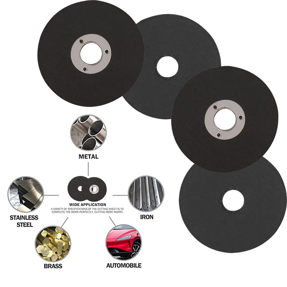 Металлические режущие диски 50 мм, 2 дюйма, режущие диски стандартной длины диска, шлифовальные диски 5-100 шт., аксессуары для вращающихся