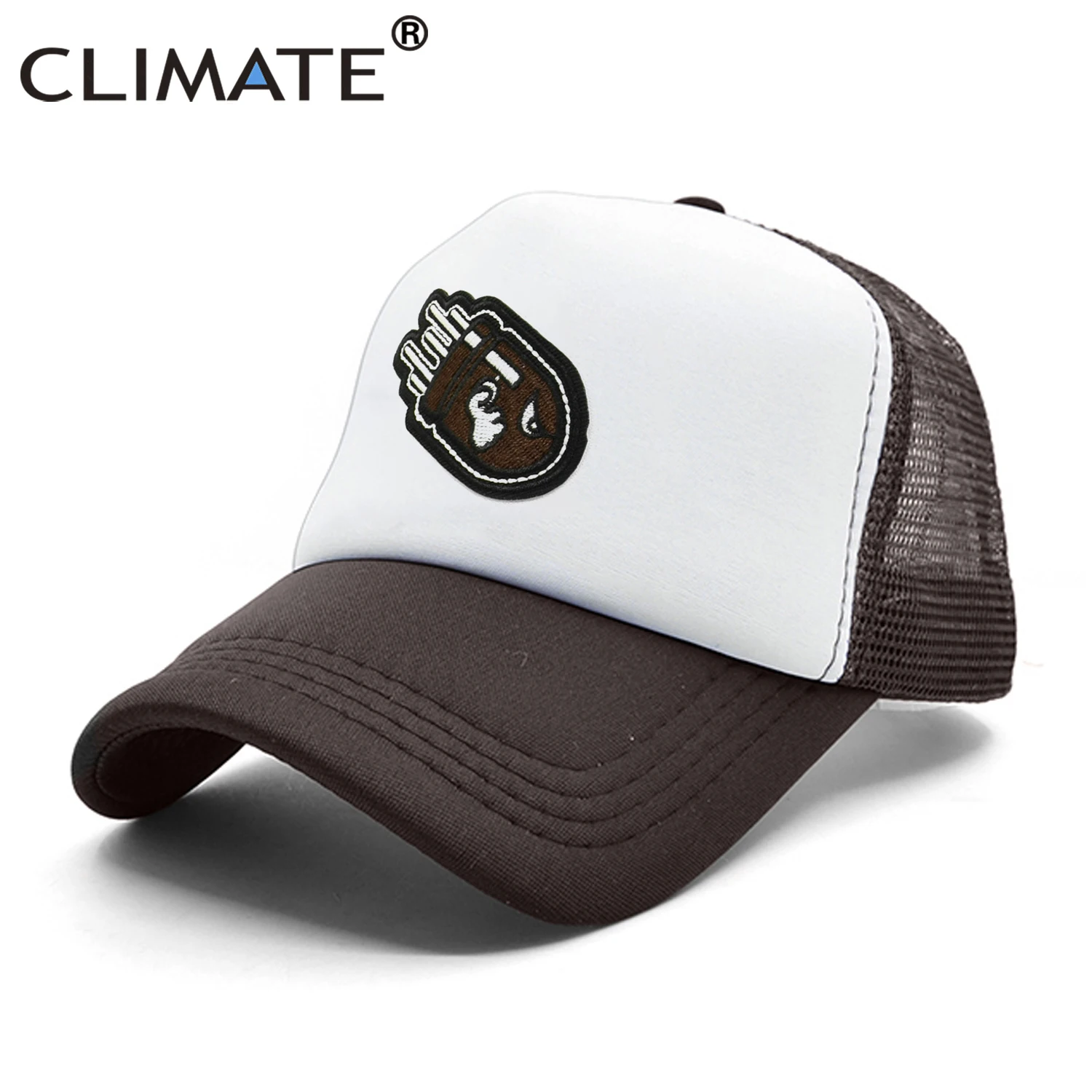 CLIMATE N-bomb Bomb Cap Nuclear Bomb Trucker Cap Bomb Atomic Cap Nuke Hat Little Boy Baseball Cap Cool Summer Mesh Hip Hop Cap