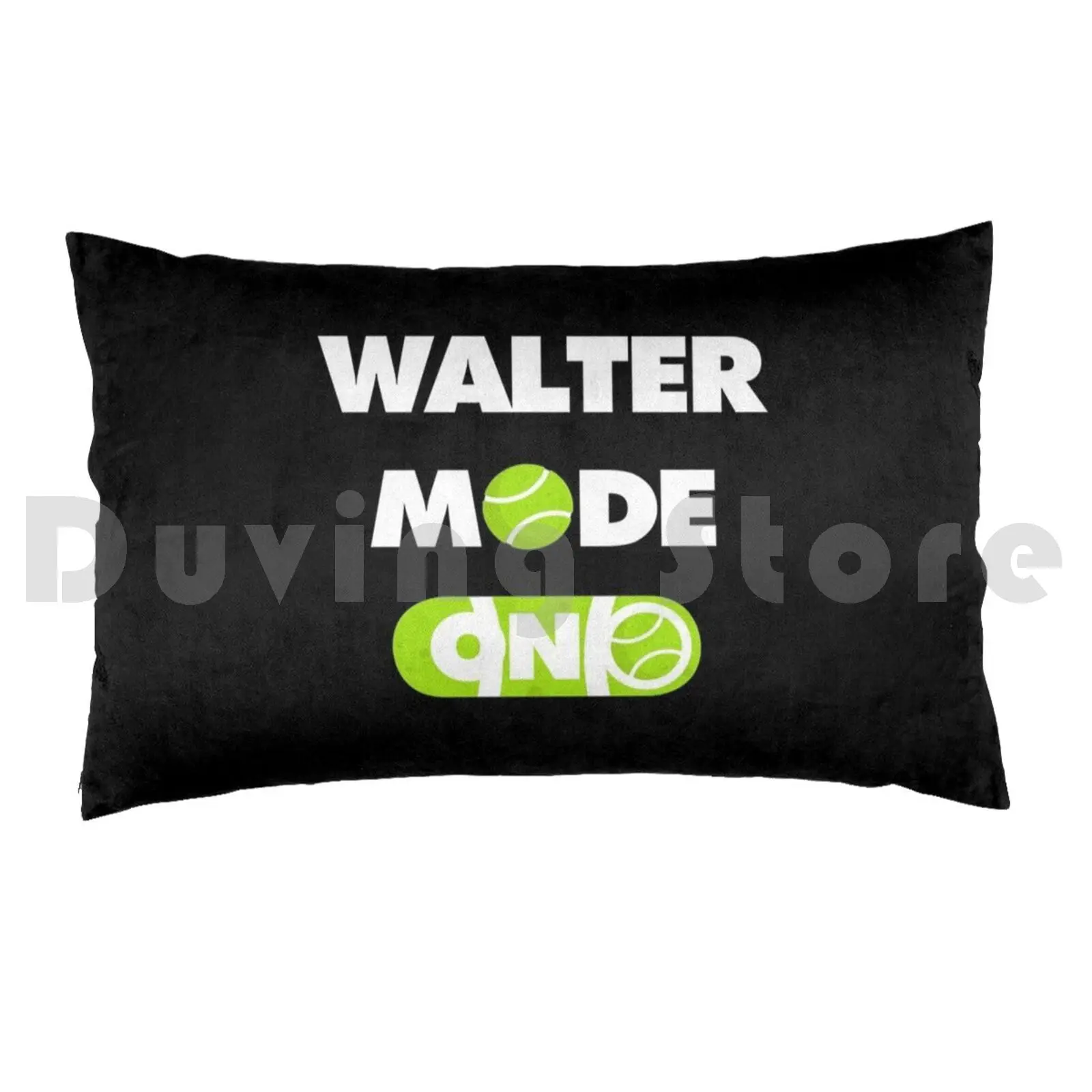 Walter Tennis Player Mode On Pillow Case 20*30 Inch Walter Tennis Player On Baller Walter Sports Sports