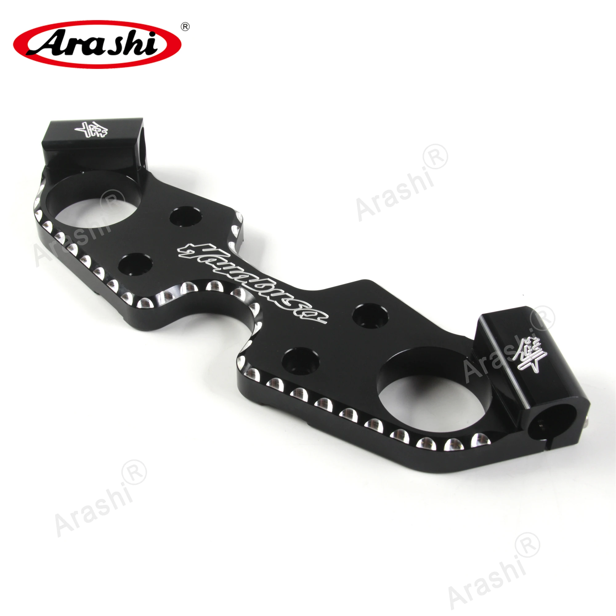 Arashi Lowering Front Upper Top Clamp Cover Frame For SUZUKI Hayabusa gen 2 GSX1300R 2008 - 2020 2014 2015 2016 2017 2018 2019