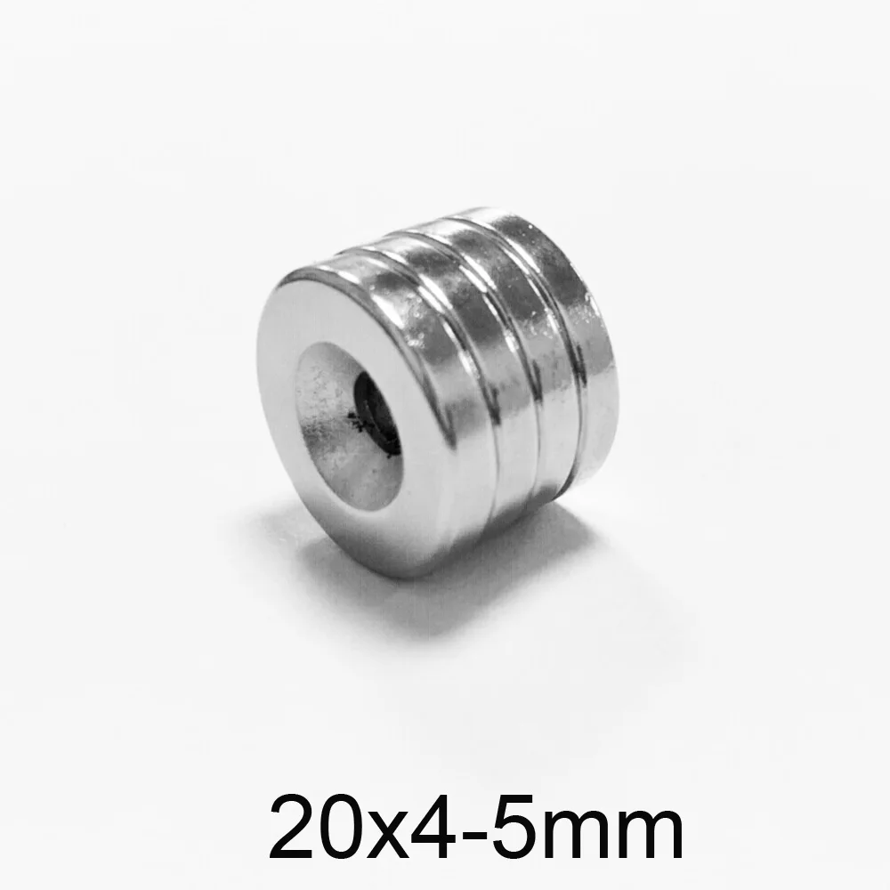 20x4-5mm Stong Neodymium Magnets Disc 20*4-5mm Minor Diameter Magnet Round Countersunk Magnetic 20x4-5mm