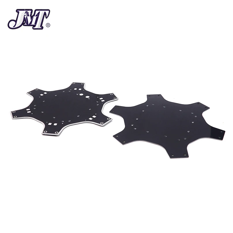 JMT F550 Hexa-Rotor Spare Part Top and Bottom Plate for 550mm Multicopter Drone Frame Kit For RC FPV Racing Camera Drone Parts