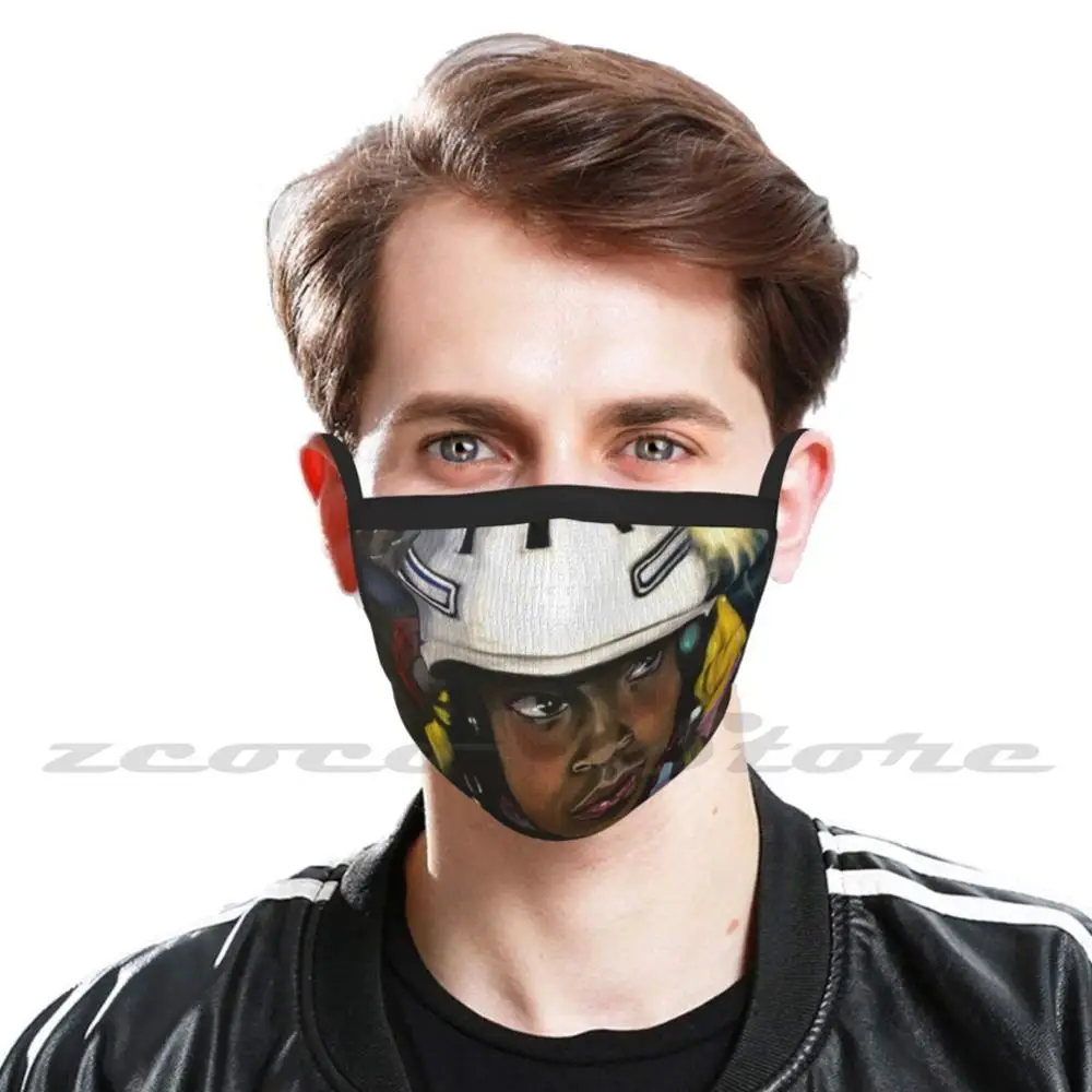 Erica Washable Trending Customized Pm2.5 Filter Mask Erica Scoops Troop Priah Ferguson Nerd