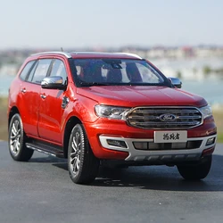 Top quality 1:18 JMC Ford Everest 2019 version diecast SUV car model for collection, kids gift