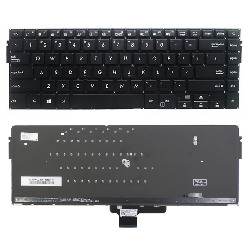 Hot US Laptop Keyboard For ASUS VivoBook X510 X510U X510UA X510UN X510Q X510QA X510QR A510U F510U UK505B English Backlight