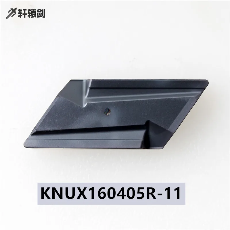 10PCS KNUX160405R-11 XM9030 CNC Plug-in Lathe Turning Tool Carbide Blade