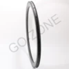 700c 탄소 도로 림 V 브레이크 슈퍼 라이트 클린처 튜브리스 25mm 너비 38/50mm 현무암 브레이크 가장자리 V 브레이크 자전거 림 4