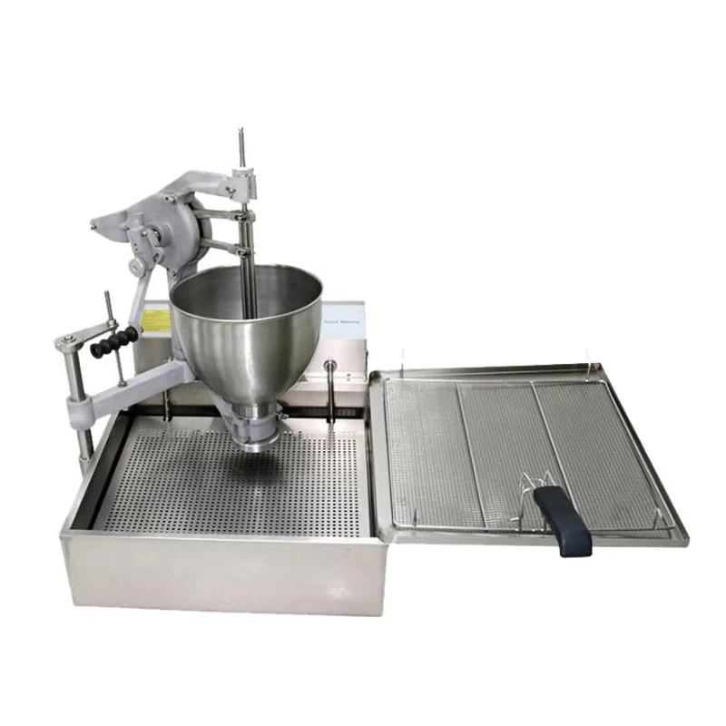 3000W Commercial Doughnut Machine For Making Doughnuts In Cake Shop Flower Shaped Round Donut Forming Machine