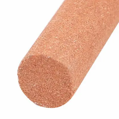 600 Grit Abrasives Round Rod Sharpening Grinding Oil Stone Whetstone 150mm Length 5pcs