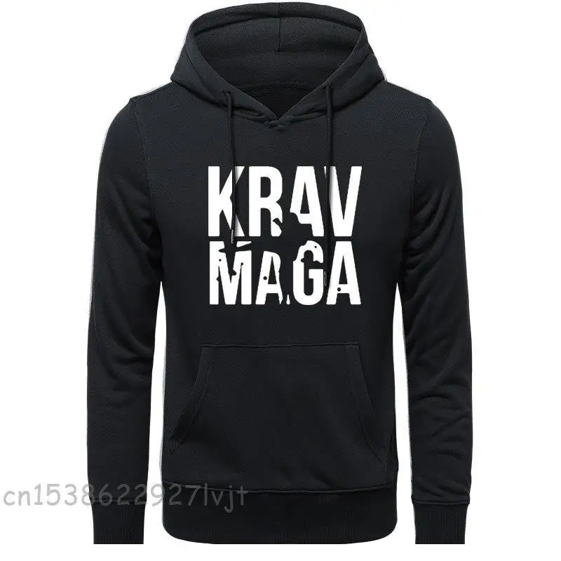 KRAV MAGA Funny Graphic Mens Style Fashion Long Sleeve Camisa Streetwear s Oversized Streetwear Hoodies Sweatshirts