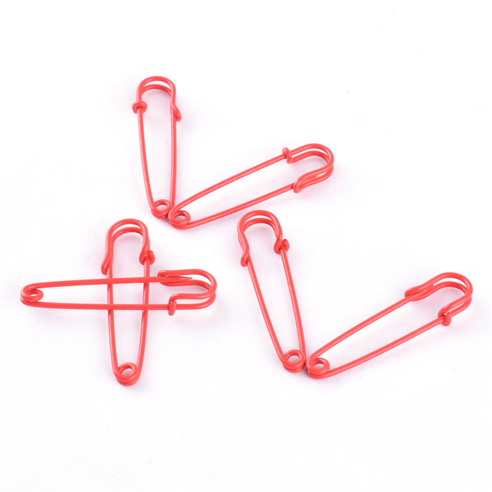 Red Safety Pins Brooch Decorative Pins 2